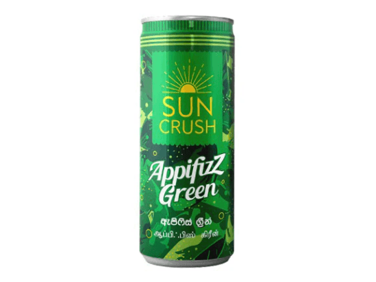 Sun Crush  Sparkling Green Apple (Appifizz Green) 250ml