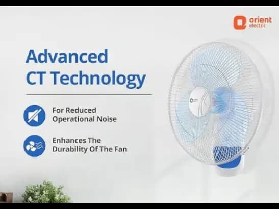 Orient 16 Wall Fan 49 With Remote - White (3)