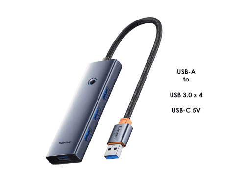 Baseus UltraJoy Series 4-Port USB HUB- B0005280B811-09
