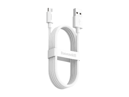 Baseus Simple Wisdom (2PCS/Set) USB to Micro 1.5 Meter 2.1A Data Cable Kit - TZCAMZJ-02 (4)