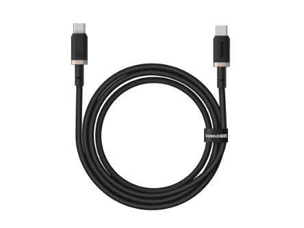 Baseus Dura Series 1 Meter 100W Type-C to Type-C Fast Charging Cable - P10377803U01-00
