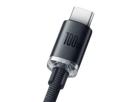 Baseus Crystal Shine Series 2 Meter 100W USB to Type-C Cable - CAJY000501 (2)