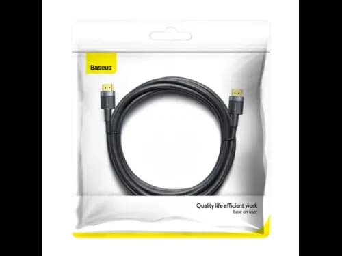 Baseus 3M 4K Cafule HDMI Cable Black – CADKLF-G01 (4)