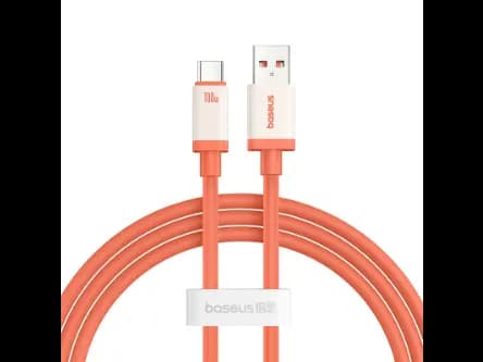 Baseus Series 1m USB to Type-C 100W Fast Charging Data Cable – Canyon Coral - P10368801731-00