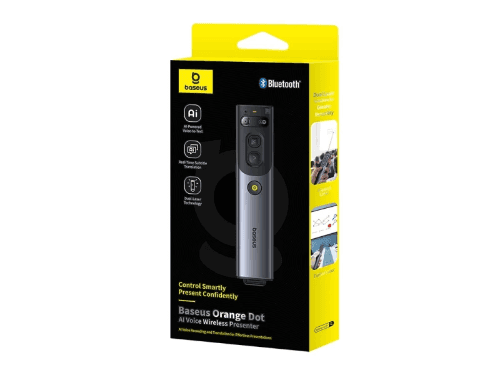 Baseus Bluetooth AI Voice Orange Dot Wireless Presenter - B00231700811-00 (7)