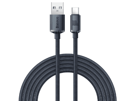 Baseus Crystal Shine Series 2 Meter 100W USB to Type-C Cable - CAJY000501