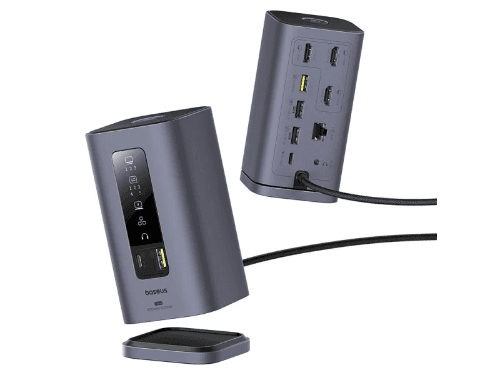 Baseus Spacemate Series 11-in-1 (MAC) Three Screen Docking Station - B00568101813-01 (2)