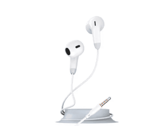 Celebrat G27 Comfortable Earphone - Black / White (2)