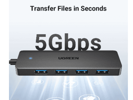 UGREEN 4-Port USB to USB 3.0 Hub | CM219 - 25851 (5)