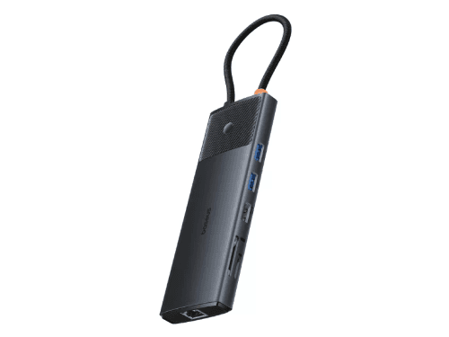 Baseus Metal Gleam Series II 11-in-1 USB HUB Docking-  B00061801123-00 (2)