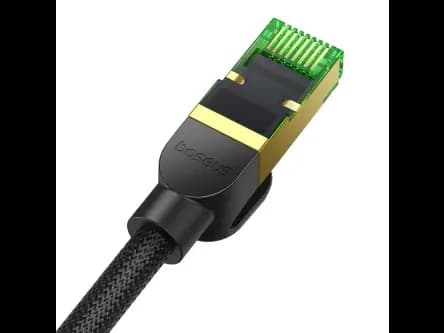 Baseus 0.5Meter High Speed CAT8 40Gigabit Ethernet Nylon Braided Cable – B0013320C111-00 (2)