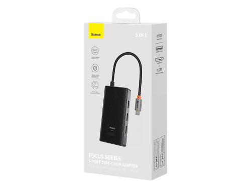 Baseus PioneerJoy 5-Port Type-C HUB Adapter - WKYY030113 (6)