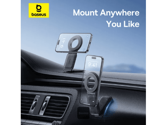Baseus PrimeTrip Series C02 Mega Magnetic Car Mount Stick-on Version- C40169002113-00 (5)