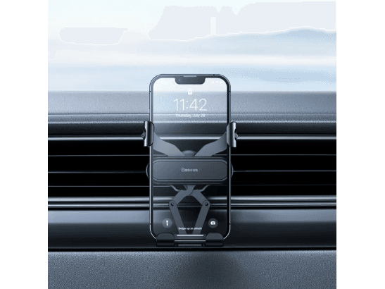 Baseus Gravity Air Vent Car Phone Holder - SUWX010001 (7)