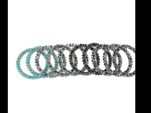 BASICARE SPIRAL HAIR TIES PACK OF 10