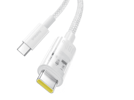 Baseus Gem Type-C to Type-C 100W 1 Meter Fast-Charging Data Cable - P10373000211-00 (3)