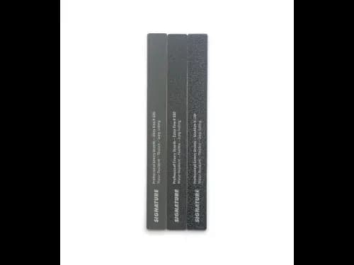 SIGNATURE Flexi-Pro Silicon Carbide Nail Files x 3