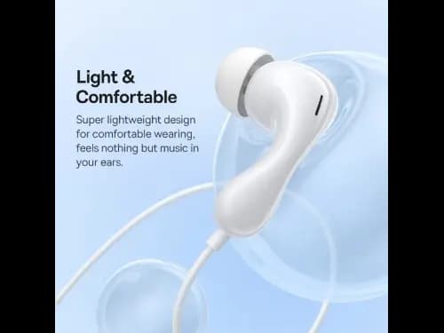 Baseus Encok HZ20 Wired Earphones – Moon White - A00171500213-00 (3)