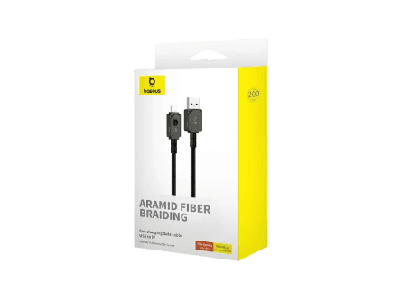 Baseus Unbreakable Series 2 Meter 2.4A USB to Lightning Fast Charging Data Cable -  P10355802111-01 (4)
