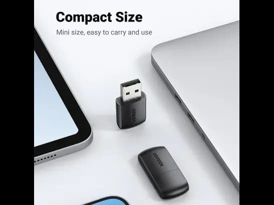 Ugreen AC650 11ac Dual-Band Wireless USB Adapter – 20204 (2)
