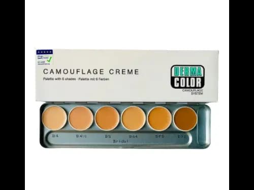 DERMACOLOR CAMOUFLAGE CREME PALETTE 6 COLORS BRIDAL