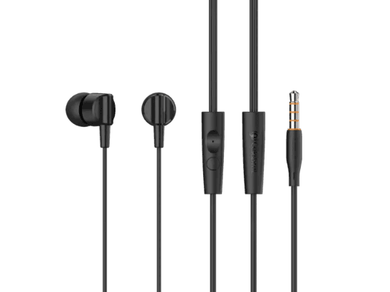 Celebrat G35 Wired Earphones With HiFi and High-Definition Sound Quality - Black - 6 months warranty
