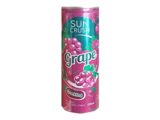 Sun Crush Sparkling Grapes Drink 250ml