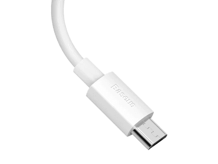 Baseus Simple Wisdom (2PCS/Set) USB to Micro 1.5 Meter 2.1A Data Cable Kit - TZCAMZJ-02 (2)