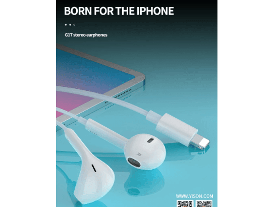 Genuine Celebrat G17 Lightning Stereo Wired   Wireless Handfree earphone Headset For iphon (2)