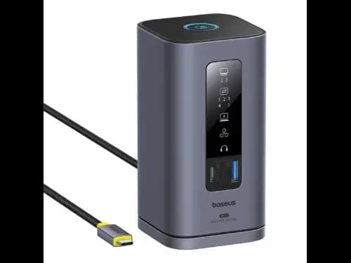 Baseus Spacemate Series 10-in-1 Dual Screen Docking Station (Windows, MacOS, Android, Chrome OS) - B00568102813-00 (2)