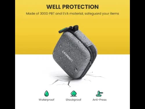UGREEN Earphone Carrying Case Bag (Fabric) – LP128 - 70577 (3)