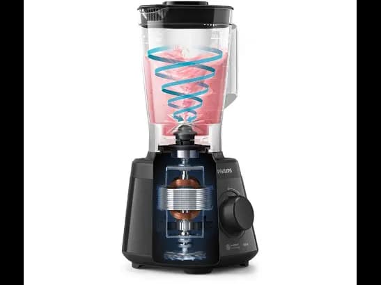 Philips Blender 3000 Series, ProBlend System, 2L Plastic Jar, 550W, 2 Speed Setting Pulse, Black, HR2141/90 (5)