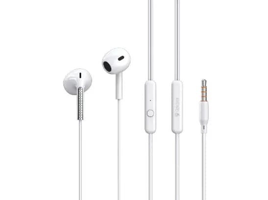 Celebrat G28 Wired Earphones - Black / White (2)