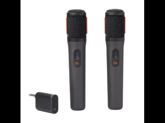 JBL Wireless Mic Set – Wireless Two Microphone System (Duo) -  Black