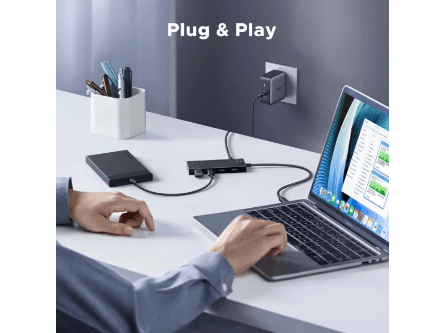 UGREEN 5-in-1 Type-c to 4 x Type-C 3.2 Gen2 speed up to 10Gpbs With PD Hub – CM806 - 55334 (4)