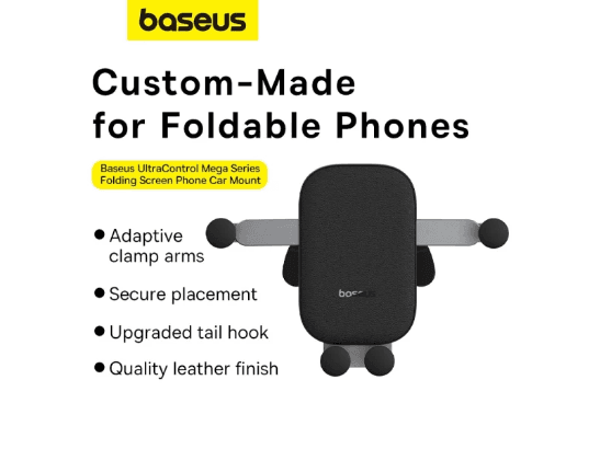 Baseus UltraControl Mega Series Folding Screen Phone Car Mount - C40465400111-00 (7)