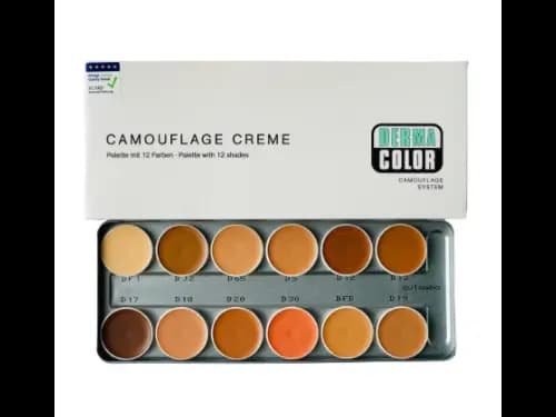 DERMACOLOR CAMOUFLAGE CREME PALETTE 12 COLORS - 40g