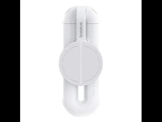 Baseus TechShot Series Dual-Support Phone Selfie Stick – Moon White - B10578300211-00