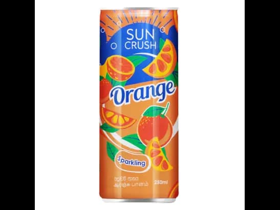 Sun Crush Sparkling Orange Drink 250ml