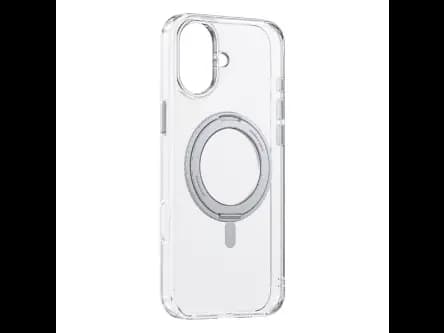 Baseus Iphone 16 SkyRing Series 360 Magnetic Phone Case with Stand – Clear - P6016100A201-00