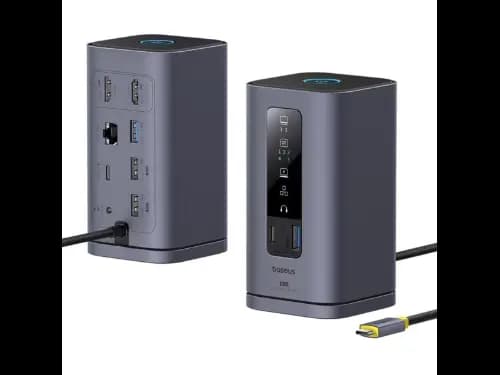 Baseus Spacemate Series 10-in-1 Dual Screen Docking Station (Windows, MacOS, Android, Chrome OS) - B00568102813-00 (4)