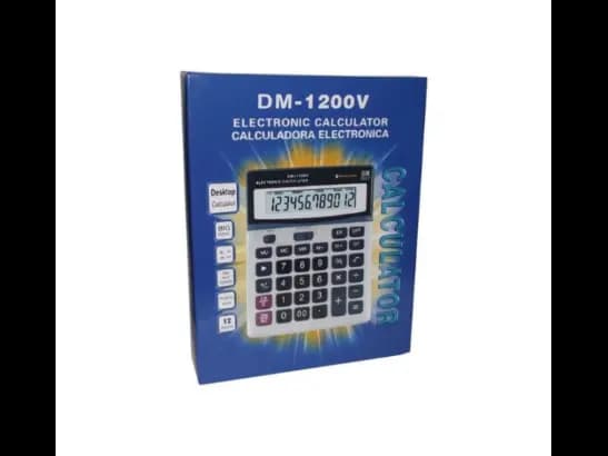Casio DM-1200V Electronic Calculator (2)