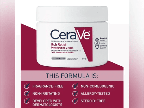 Cerave Itch Relief Moisturizing Cream 340g - CANADA (2)