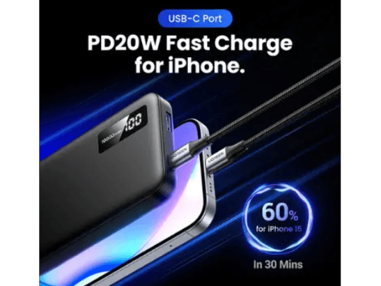 UGREEN 22.5W 10000mAh Two-way Fast Charging Power Bank – 25742 (6)