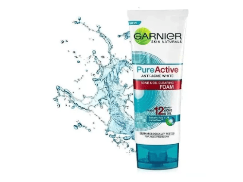 Garnier Skin Naturals Pureactive Anti-Acne Acne & Oil Clearing Foam 100ml - INDONESIA (2)