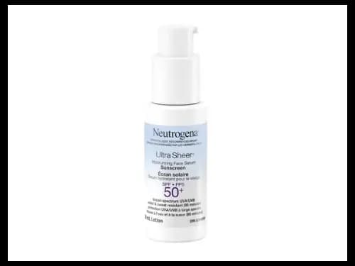 Neutrogena Ultra Sheer Moisturizing Face Serum Sunscreen SPF 50+ 50ml - CANADA