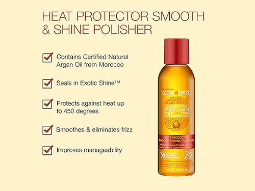 Creme of Nature Argan Oil Anti-Humidity Gloss and Shine Mist 118ml - USA (3)