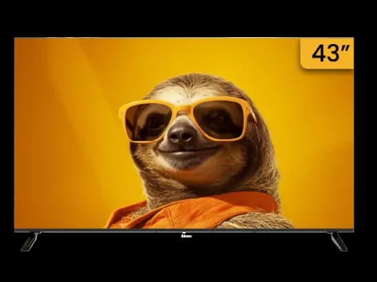 Abans 43 Inch FHD TV with 3 years warranty