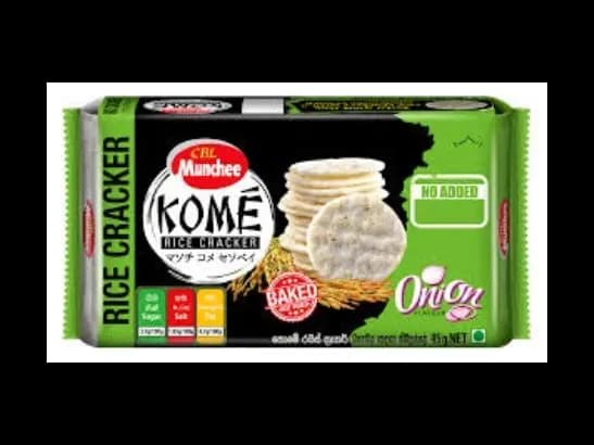 Munchee Kome Rice Cracker Onion 45g