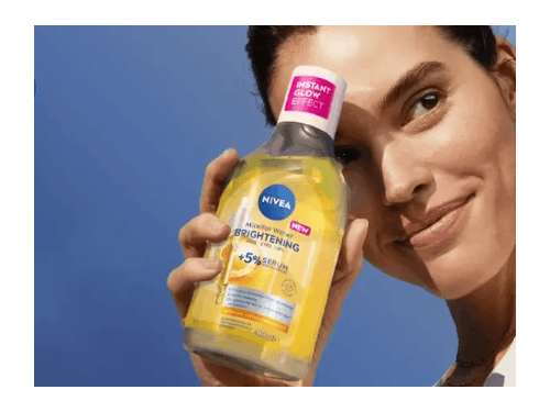 Nivea Skin Glow Serum Infused Micellar Cleansing Water 5% Serum with Vitamins C and E 400ml - GERMANY (4)